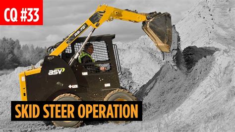 how to properly load a skid steer|skid steer operating instructions.